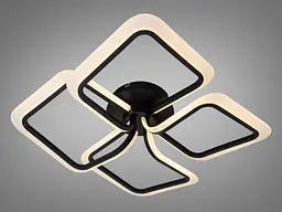 LED-світильник стельовий Diasha WG5146/4BK 65W, 4 модулі, 3 кольори світла, 56×56 см - мініатюра 3