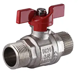 Кран кульовий прямий Selba 3/4″ ЗЗ КБ SL1503