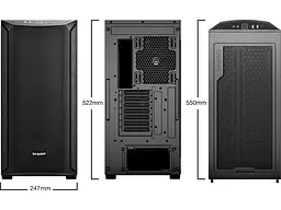 Корпус Be quiet! Shadow Base 800 Black (BGW60) - мініатюра 2