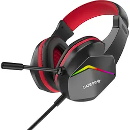 Навушники GamePro HS311 RGB Black/Red (HS311) - мініатюра 3