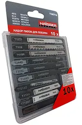 HAISSER Набір пильних полотен 10шт