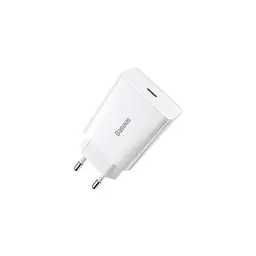 Зарядний пристрій Baseus Speed Mini швидке заряджання білий (CCFS-SN02) - мініатюра 4