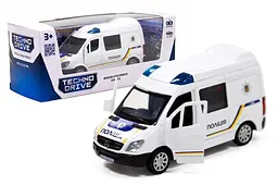 Іграшкова поліцейська машина мікроавтобус Mercedes-Benz Sprinter TechnoDrive 250294