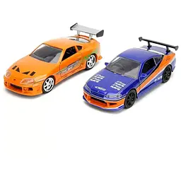 Машина Jada набiр автомоделей Fast and Furious Nissan Silvia S15 і Toyota Supra (253202017)