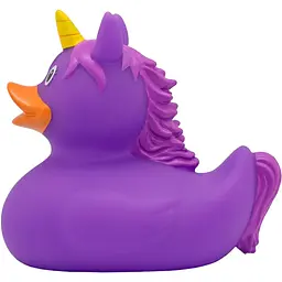 Іграшка для купання FunnyDucks Качка-єдиноріг, фіолетова (2090) - мініатюра 5