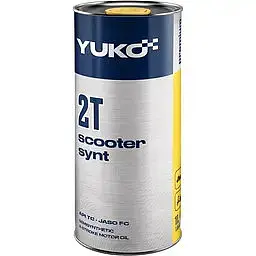 Олива моторна Yuko Scooter Synt 2T API TC JASO FC 1 л (148787)