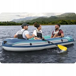 Надувний човен Bestway Hydro-Force Trek X3 61154, 294 × 137 см, 3-місний, для риболовлі та відпочинку, з веслами й насосом, до 360 кг - мініатюра 5