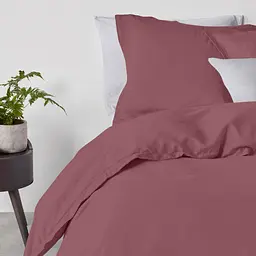 Комплект постільної білизни Cosas Blueberry CS5 Двоспальний вишня (Ranfors_Cherry_El160-Grey_180) - мініатюра 2