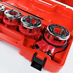 Набір клупів з тріскачкою Haisser 1/2", 3/4", 1", 1,1/4" 4 шт. (133147) - мініатюра 7