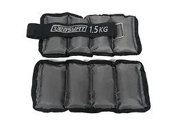 Обтяжувачі для ніг та рук з металом EasyFit Metal 1,5 кг (пара) - мініатюра 2