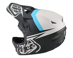 Велошолом Troy Lee Designs D3 Fiberlite Slant Green XL (1106-198744005) - мініатюра 4