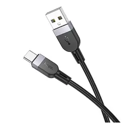 Кабель синхронізації Hoco X109 Silicone USB to Type-C 3A 3m Black (35933_3605842) - мініатюра 4