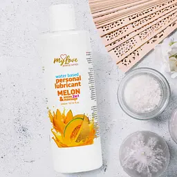 Лубрикант MyLove Aroma Series IntimMassage 2in1 Melon, 300 мл - мініатюра 5