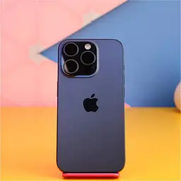Смартфон Apple iPhone 15 Pro 128GB Blue Titanium (MTV03) Б/В [173709]