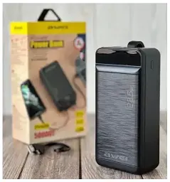 Портативна батарея Awei P142K 50000mAh Power Bank Black - мініатюра 3
