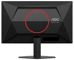 Монітор AOC 24.5" 25G4SRE Black/Red teh0026605 - мініатюра 7