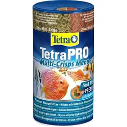 Корм для акваріумних риб TetraPRO Multi-Crisps Menu 250 мл чіпси