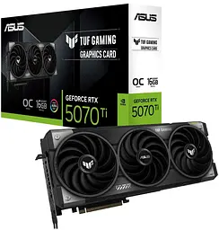 Відеокарта ASUS RTX 5070 Ti 16GB TUF Gaming OC Edition (TUF-RTX5070TI-O16G-GAMING) (GDDR7, 256 bit, PCI-E v5.0 x16) - мініатюра 10