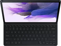 Чохол-клавіатура Samsung Book Cover Keyboard Slim для Galaxy Tab S7 FE 12.4 (T730/T733/T735/T736) / Tab S7+ 12.4 (T970/T795/T976) / Tab S8+ 12.4 (X800/X806) Black ENG/UKR (EF-DT730BBRGRU) - мініатюра 9