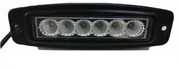 Додаткова LED фара 18W (3W x 6) 10-30V 195x40x60 mm Ближній 1 шт. (D22 7-18) (з вухами)