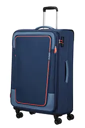 Валіза American Tourister PULSONIC COMBAT NAVY 81x49x31(34) 81 См MD6*41003 - мініатюра 7