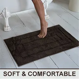 Килимок для ванної кімнати Lovely Svi - 50 x 80 см Коричневий (2565071) - мініатюра 2