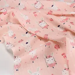 Пелюшка муслінова 80x100 Bunny COSAS (4822052230060) - мініатюра 3