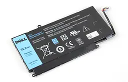 Акумулятор для ноутбука Dell Vostro 5470 VH748, 51.2Wh (4240 mAh), 6cell, 11.4V, Li-Pol, чорний - мініатюра 4
