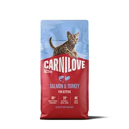 Сухий корм для кошенят Carnilove Active Salmon & Turkey Kitten суперпреміум лосось та індичка 6 кг