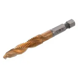 Свердло метчик по металу комбінований метричний Intertool M8 x 1.25