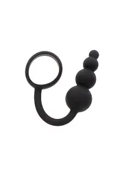 Анальна пробка ToyJoy Manpower Anal Plug Cock Ring - мініатюра 5