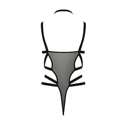 Боді-монокіні Passion Exclusive HAGAR BODY L/XL, black - мініатюра 6