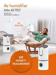 Зволожувач повітря Adler AD 7957 - мініатюра 6