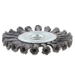 Щітка дископодібна Alloid Building Tools WB-60125 з крученого дроту 125 мм (WB-60125) - мініатюра 3