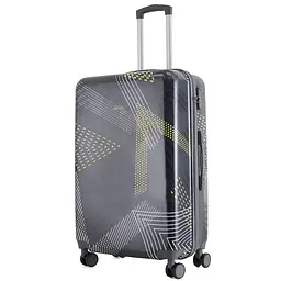Валіза велика Semi Line 28 дюймів (L) Polycarbonate/ABS-Plastic Black Pattern (T5651-3)