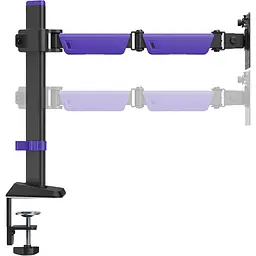 Настільне кріплення для монітора Gamepro MAG100V 17`-40` Black/Violet [148277] - мініатюра 8