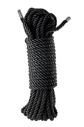 Мотузка Dreamtoys Blaze Deluxe Bondage Rope 10 м чорний - мініатюра 2