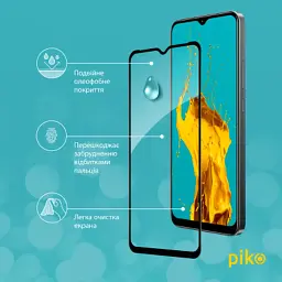 Скло захисне Piko Full Glue Realme C30 (1283126546204) - миниатюра 4