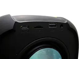 Колонка акумуляторна бумбокс Bluetooth мінідинамік FM приймач радіоприймач USB та LED підсвічування UKC SY-308 6426 - мініатюра 5