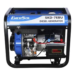 Генератор дизельний EnerSol Kit Energy 6.5 кВт SKD-7EBU - мініатюра 2