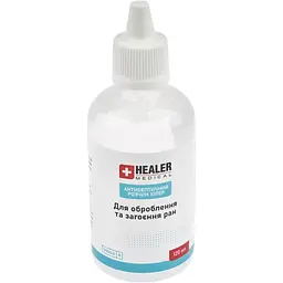 Антисептик Healer Medical розчин для обробки і загоєння ран стерильний  - мініатюра 2