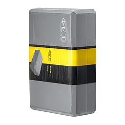 Блок для йоги 4FIZJO Grey 4FJ0141 (P-5907739311221) - мініатюра 4