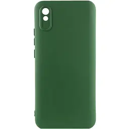 Чохол Ummi Lakshmi Silicone Cover Full Camera (AA) для Xiaomi Redmi 9A Зелений / Dark green