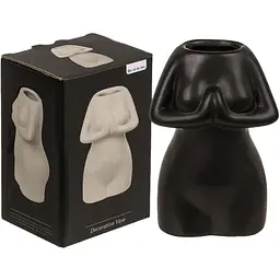 Керамічна ваза Women´s Body Black, 175 мл