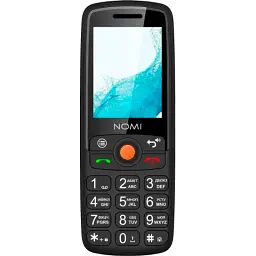 Телефон Nomi i2440 Black (чорний) (001012231116)