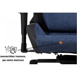 Геймерське крісло GT Racer X-8005 Dark Blue/Black [147951] - мініатюра 10