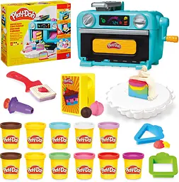 Набір для творчості Hasbro з масою для ліплення Play-Doh Super Slice Cake (G0497) - мініатюра 3