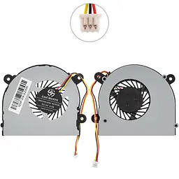 Вентилятор для ноутбука MSI S6000 X600 Clevo 7872 C4500 DC 5V 3pin (DFS491105MH0T) (Кулер)