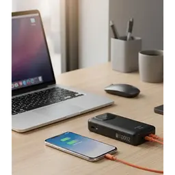 Зовнішній акумулятор Power bank ACL PW-140 20000 mAh PD22,2W+QC3.0 батарея швидке заряджання Чорний - мініатюра 3