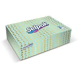 Серветки косметичні Selpak 3 шари 70 шт. (8690530454781) - мініатюра 2